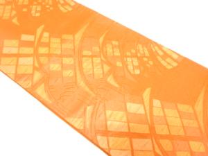 光悦垣模様織り出し　袋帯